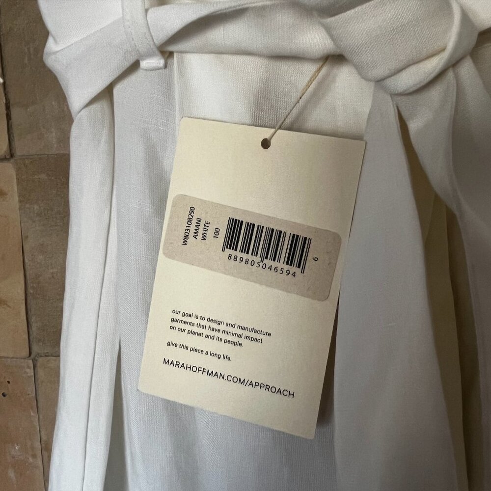 Mara Hoffman Paperbag Pants Size 6 - Picture 9 of 10